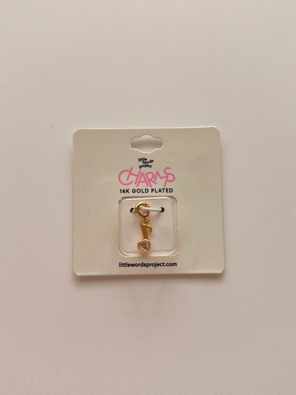 Little Words Project Charm - Music Note